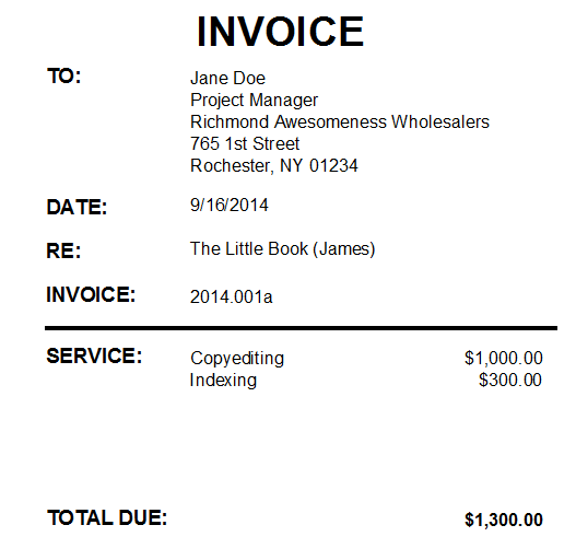Database Invoice
